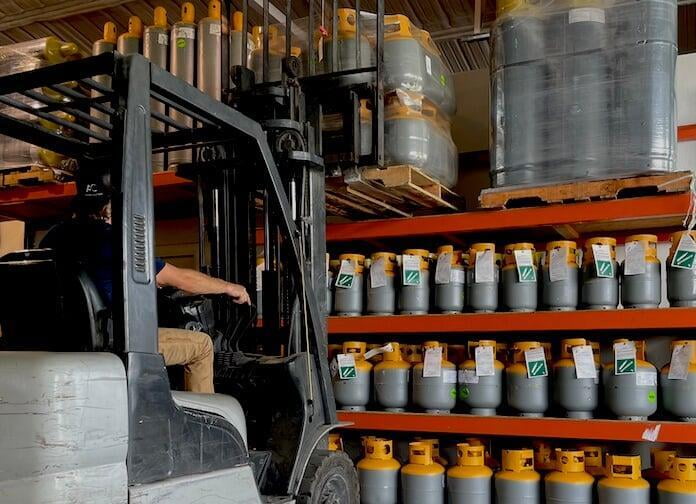 Forklift & Fresh Recovery Cylinders